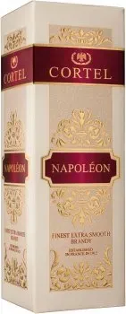 Коньяк Gautier Gemaco Cortel Napoleon 0.7л 40% в подарунковій упаковці