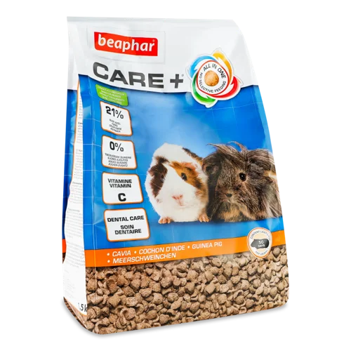 Корм Для Морських Свинок Повноцінний Care+ Beaphar, В/ґ, 1.5кг