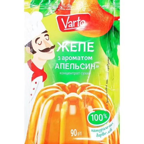 Желе Varto з ароматом Апельсин 90г