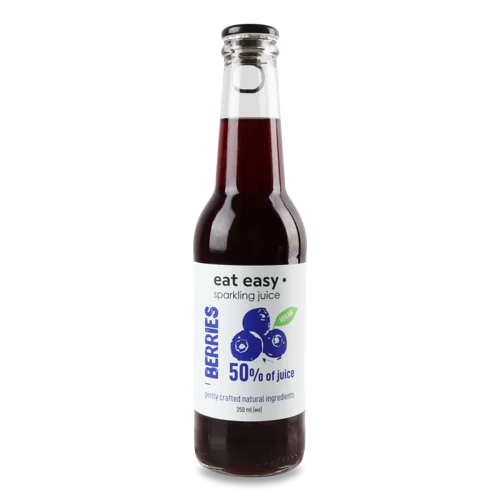 Напій Безалкогольний Слабогазований Вищого Ґатунку Berries Eat Easy, 250мл