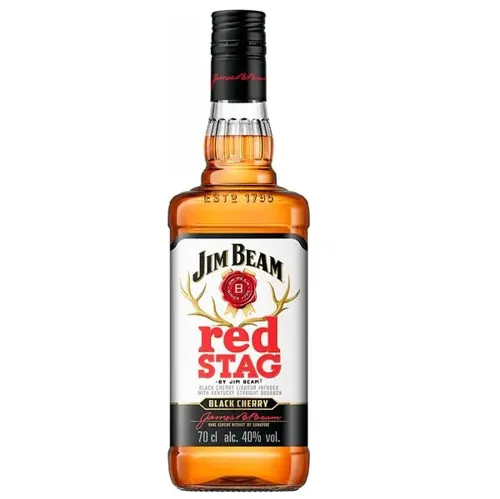 Лікер Jim Beam Red Stag Black Cherry міцний 32.5% 0.5л