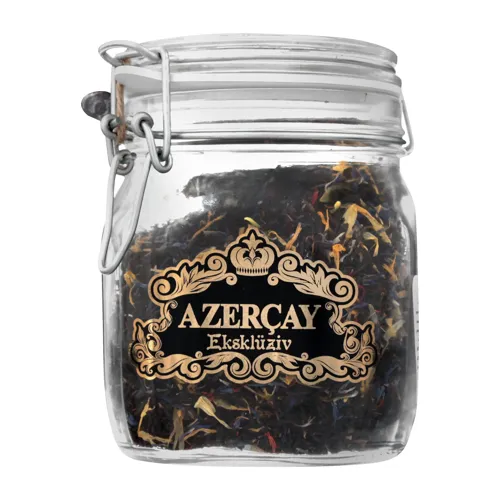 Чай чорний з квітами волошки сафлору нагідків і ароматом бергамоту Ексклюзив Azercay