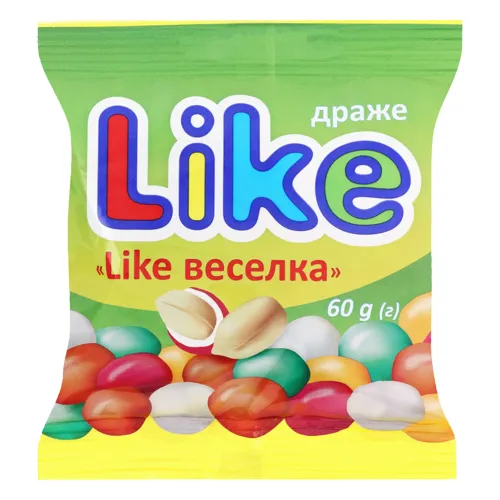 Драже Like веселка Стимул м/у 60г