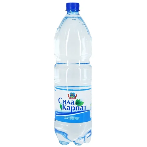 Вода мінеральна Вишково Сила Карпат негазована 1,5л