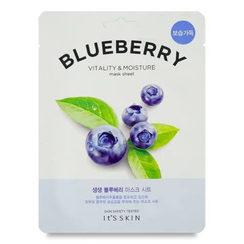 Маска для обличчя Тканинна Blueberry It's Skin, 21г