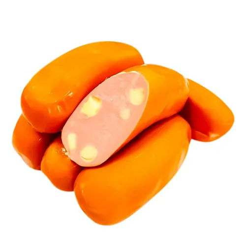 Сосиски Ятрань Сирні першого сорту вагові