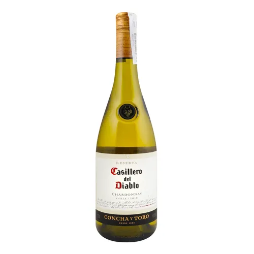 Вино 0.75л 13.5% біле сухе Chardonnay Casillero del Diablo