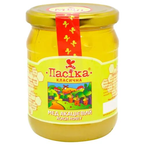 Мед Пасіка квітковий акацієвий 650г
