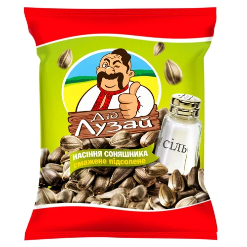 Насіння соняшника Дід Лузай смажене підсолене 130г