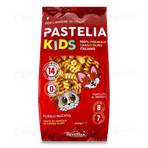 Вироби макаронні Pastelia Fusilli Bucato, 400г