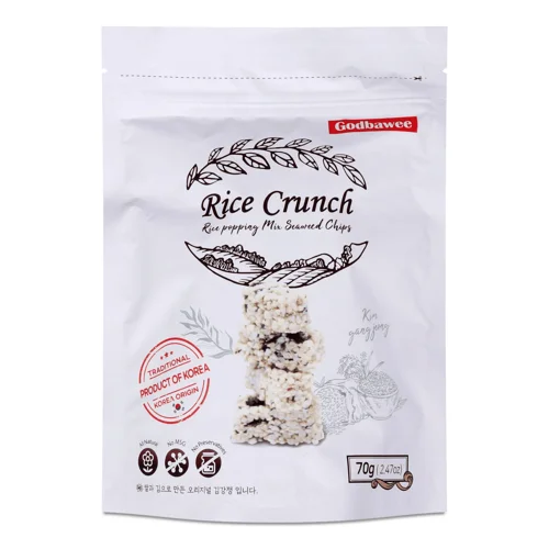 Закуска Godbawee рисова хрустка 70г