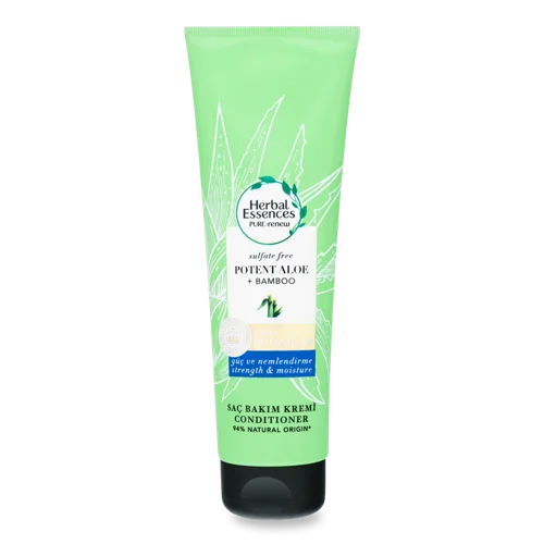 Бальзам-ополіскувач Для Волосся Potent Aloe+Bamboo Herbal Essences, 275мл