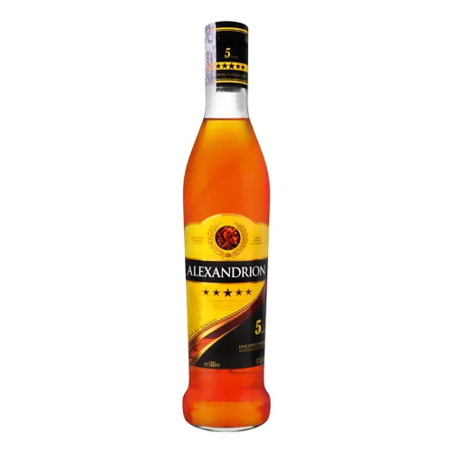 Напій алкогольний 0.5л 37.5% міцний 5 зірок Alexandrion