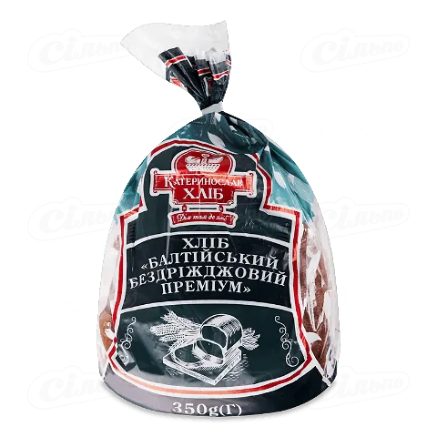 Хліб Балтійський бездріжд преміум, 350г