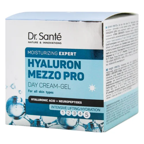 Крем для обличчя Dr.Sante Hyaluron Mezzo Pro 50мл