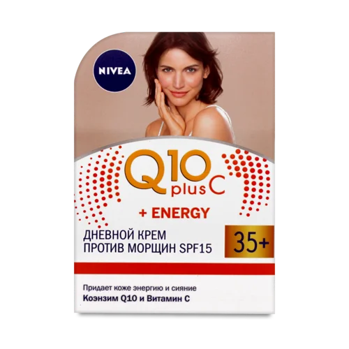 Крем Денний Q10 Plus Проти Зморшок, Енергія Для Шкіри, 50мл