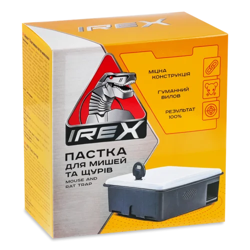 Пастка-живоловка Для Мишей Та Щурів Пластикова Irex 1шт