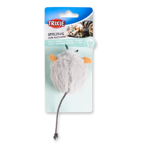 Іграшка Для Котів Плюшова Миша Заводна, 8см, №4083, Тварини, 1шт