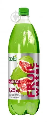 Напій Biola Fruit Water Чамбо сильногазований соковмісний 1,25л