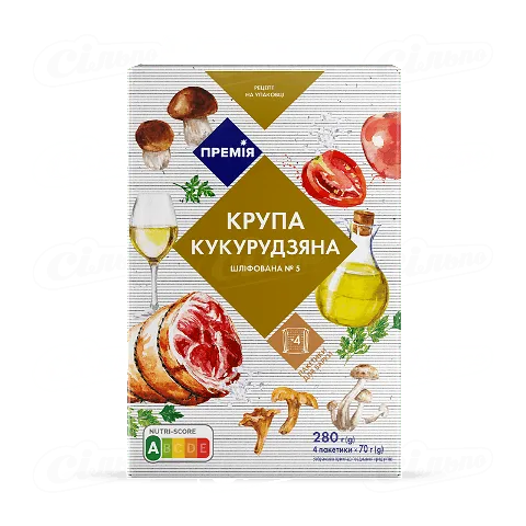 Крупа кукурудзяна «Премія», 4*70г/уп