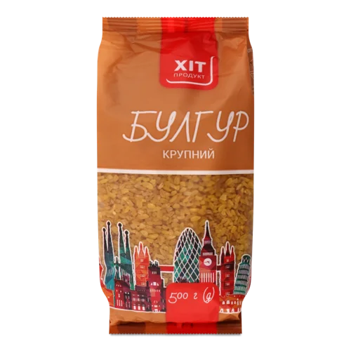 Булгур Крупний Вищого Ґатунку, м/у 500г