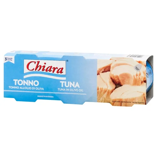 Тунець Chiara в оливковій олії 3шт*80г