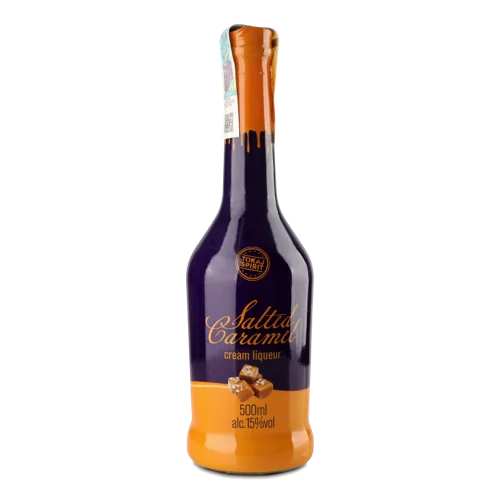 Лікер Вершковий Salted Caramel Tokaj Spirit, 0.5л, 15% в/ґ, п/пл