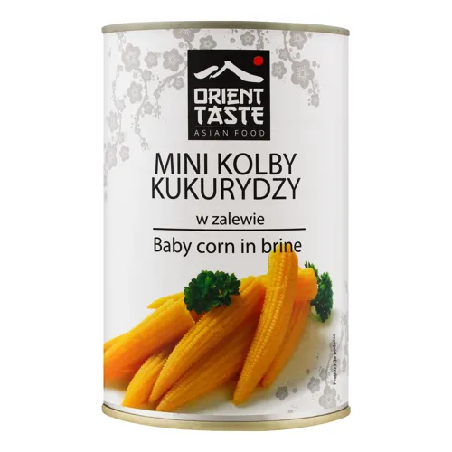 Кукурудза міні-колби консервовані Orient Taste з/б 400г