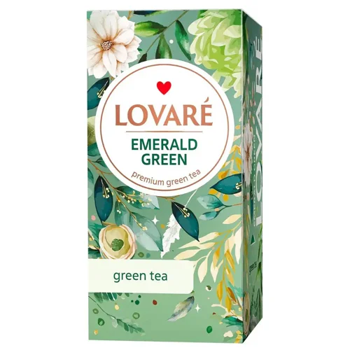 Чай зелений Lovare Emerald Green 1,5г*24шт