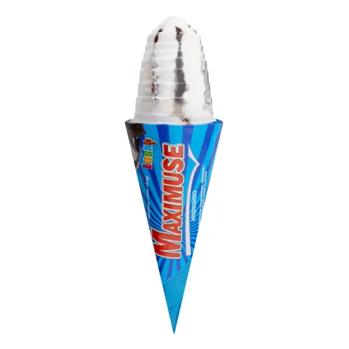 Морозиво 12% Maximuse Laska (наповнювач шоколад з крихтами глазурі та печива) м/у 150г