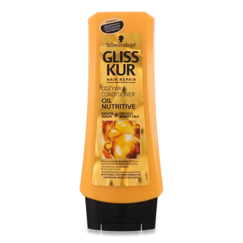 Бальзам для Волосся Oil Nutritive Gliss Kur, В/ґ, 200мл
