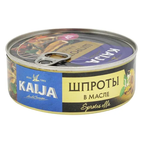 Шпроти Kaija в олії 240г