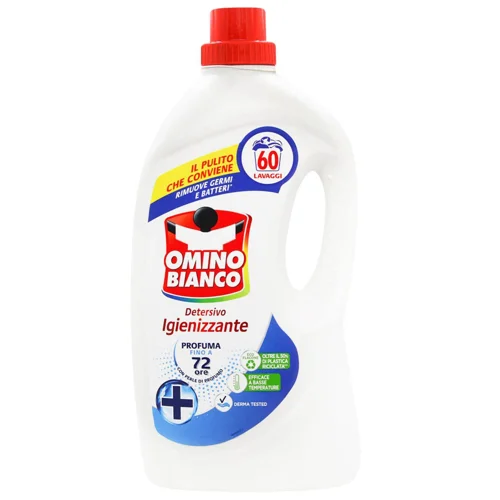 Гель для прання Omino Bianco Антібактеріальний 2,4л