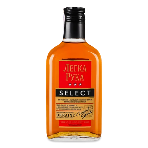 Спиртний Напій 3 Зірки Select Легка Рука, 0.2л, 40%