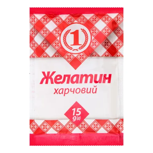 Желатин харчовий №1 м/у 15г