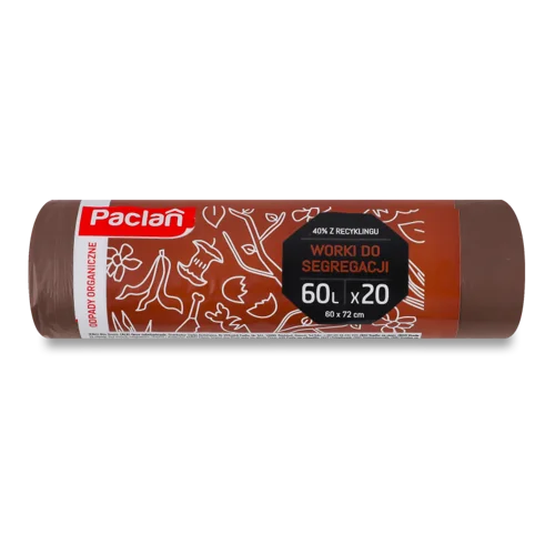 Мішки для Сміття Сегрегація 60л Paclan, 20шт