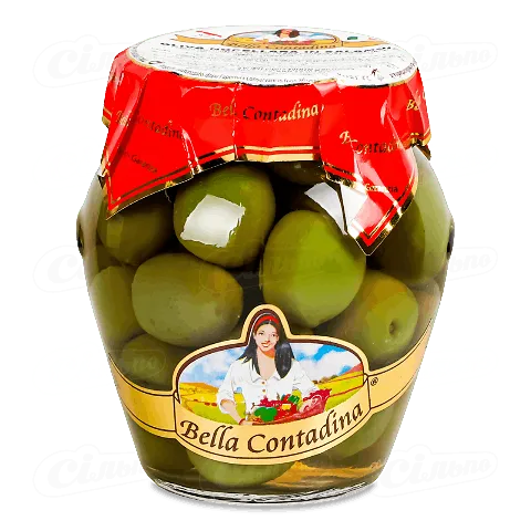 Оливки Bella Contadina «Ночеллара» у розсолі, 290г