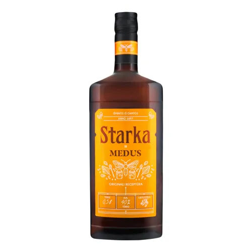 Настоянка Vilniaus Starka медова 40% 0.5л