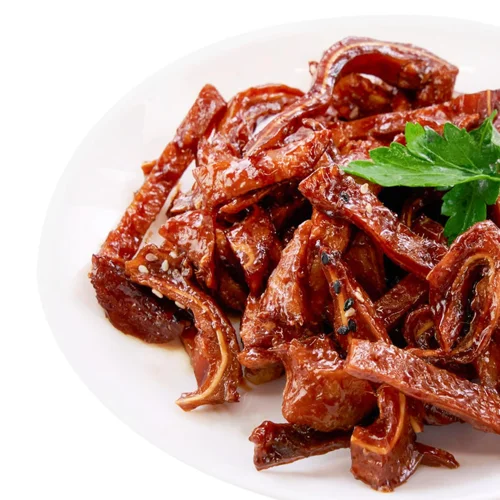 Вушка свинні копчені в соусі теріякі