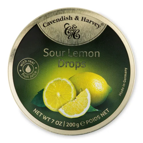 Льодяники Cavendish&Harvey Кислий лимон 200г