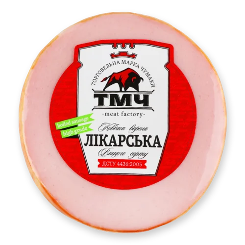 Ковбаса Варена Лікарська ТМЧ, кг