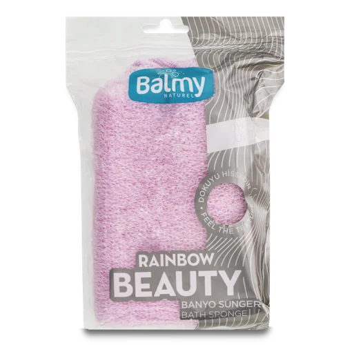 Губка Банна Масажна Синтетична, №30029 Balmy Naturel, 1шт