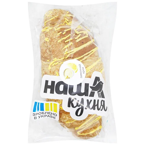 Круасан Auchan з лимонним курдом 80г