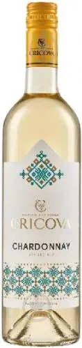 Вино біле сухе Cricova Chardonnay Національне 0.75л