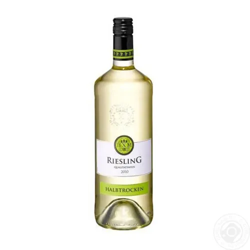 Вино НХМ Riesling Halbtrocken біле напівсухе 10,5% 1л