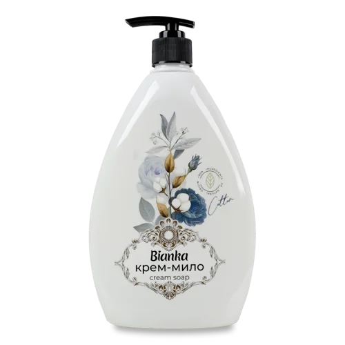 Крем-мило Рідке Cotton Bianka Вищого Ґатунку 900г