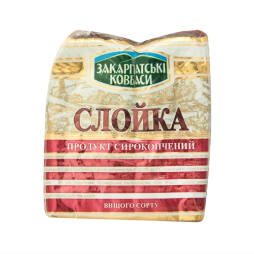 Слойка Сиров'ялена Продукт Світ М'яса, В/Г, Вагова