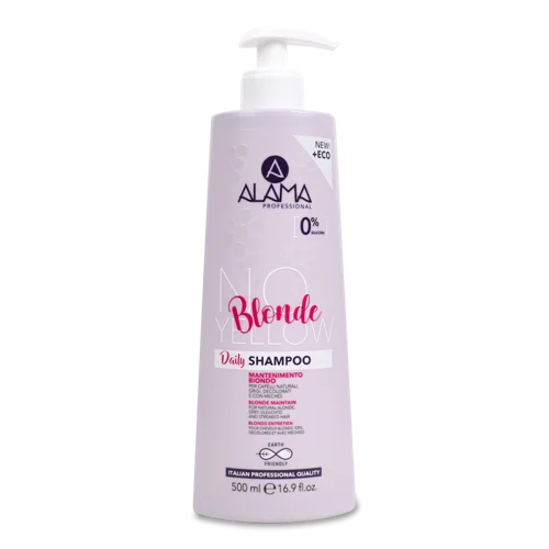 Шампунь для Нейтралізації Жовтизни Фарбованого Волосся Blonde Professional Alama, 500мл