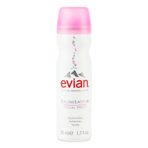 Мінеральний Спрей Для Обличчя Evian, 50мл