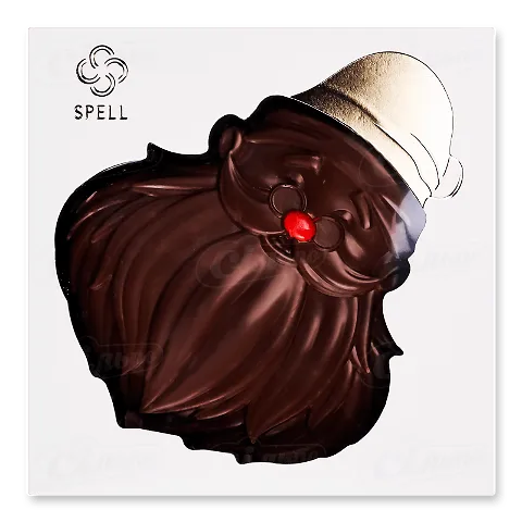 Шоколад Spell Санта молочний з горіхами, 90г